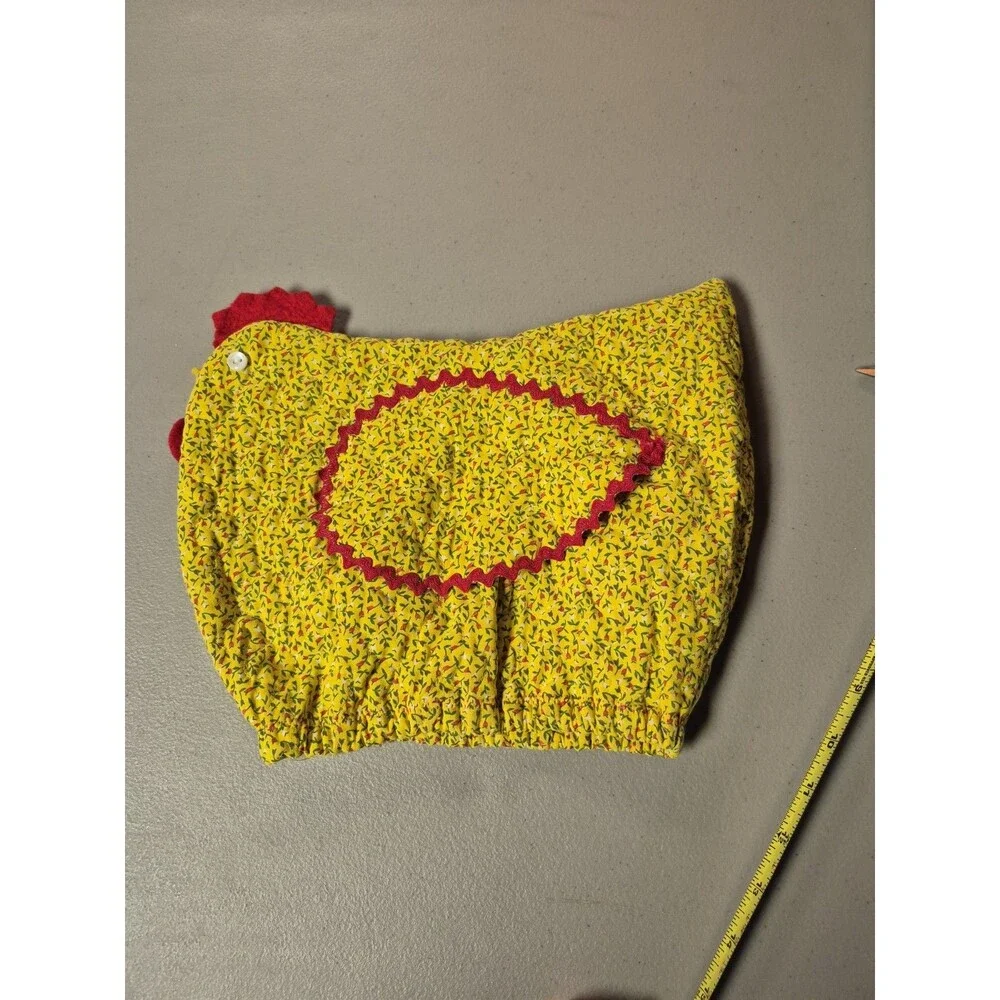 Vintage Hand Sewn Cottage Core Grandma Chicken Toaster Cover